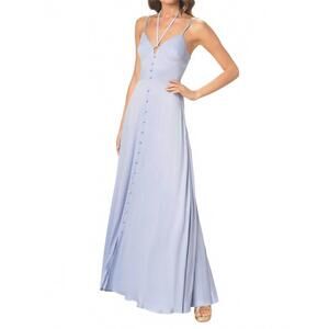 strapless open back dress DRESS THE POPULATION PALMER GOLD OMBRE SEQUIN DRESS – Elaine Dickinson main image 1